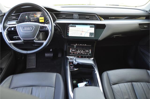 Audi e-tron 55 quattro edition 95 kWh | Panoramadak | Leer | Stoelgeheugen | Camera | Carplay |