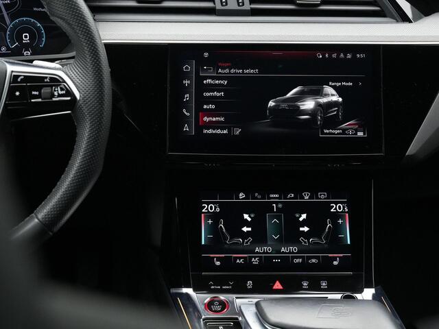 Audi e-tron S Quattro 503 pk 95 kWh | Panoramadak | Trekhaak | Sportstoelen plus | Head-up Display | 360 camera | Bang & Olufsen