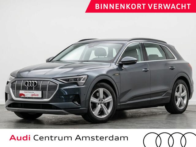 Audi e-tron 55 quattro Business edition Plus 95 kWh 408pk | Panoramadak | Lederen bekleding | Parkeercamera | Verwarmbare voorstoelen
