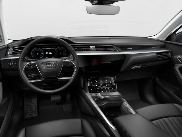 Audi e-tron 55 quattro Business edition Plus 95 kWh 408pk | Panoramadak | Lederen bekleding | Parkeercamera | Verwarmbare voorstoelen