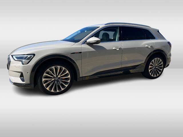 Audi e-tron e-tron 55 quattro advanced Pro Line Plus 95 kWh / Full option! / Trekhaak / Panoramadak / 360Camera / Head-up / B&O / Keyless / 21'' / Softclose / Stoelmassage / Luxe Leder / Nachtzicht / DAB / ACC