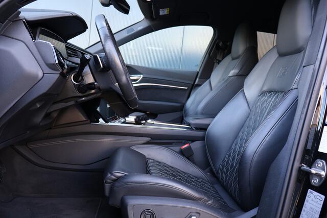 Audi e-tron 55 quattro S edition 95 kWh 92% soh | 21 Inch | Valcona S Sportstoelen | Bang & Olufsen | Trekhaak afn | Head-up Display | 360 Camera | Adaptive Cruise
