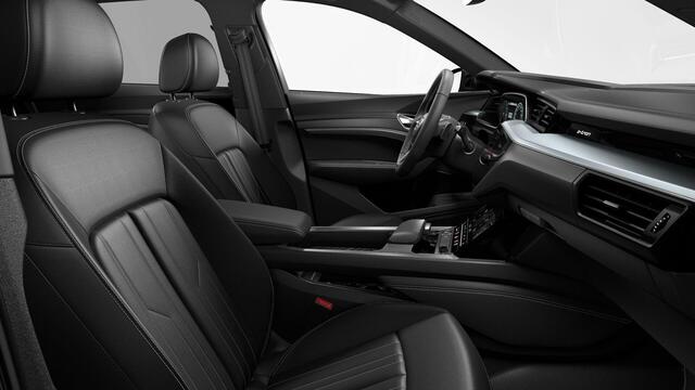 Audi e-tron 55 quattro Advanced edition Plus 95 kWh | 408 PK | SoH 100% | Adaptive cruise control | Luchtvering | Area view 360 | Stoelverwarming V+A | Dodehoek detectie |