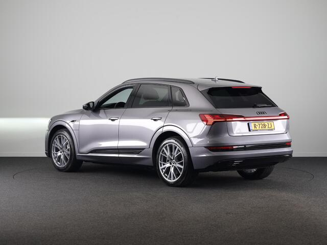 Audi e-tron 55 quattro Advanced edition Plus 95 kWh 408pk | Parkeersensoren | 21 inch Lichtmetalen velgen | Lederen bekleding