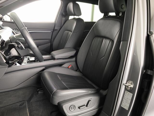 Audi e-tron 55 quattro Advanced edition Plus 95 kWh 408pk | Parkeersensoren | 21 inch Lichtmetalen velgen | Lederen bekleding