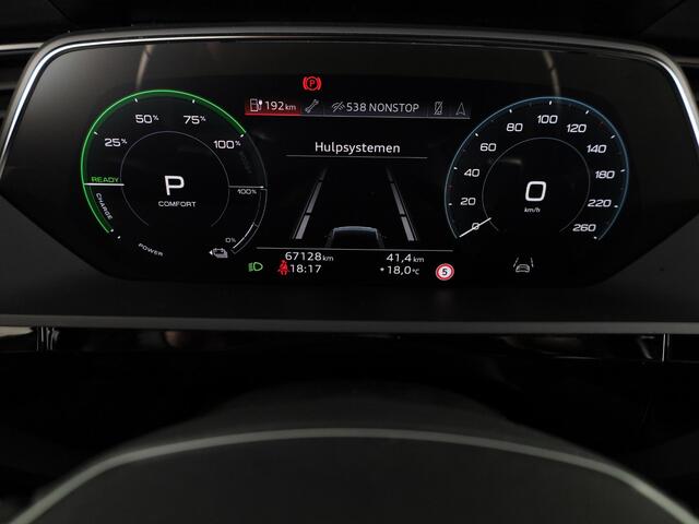 Audi e-tron 55 quattro Advanced edition Plus 95 kWh 408pk | Parkeersensoren | 21 inch Lichtmetalen velgen | Lederen bekleding