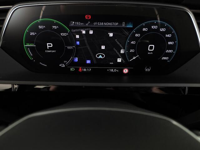 Audi e-tron 55 quattro Advanced edition Plus 95 kWh 408pk | Parkeersensoren | 21 inch Lichtmetalen velgen | Lederen bekleding