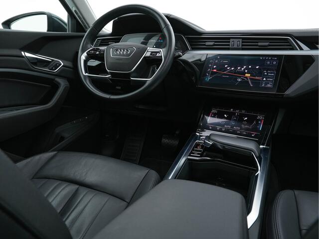 Audi e-tron 50 Quattro Advanced [ 3-Fase-11kW ] (INCL-BTW) *HEATPUMP | PANO | LEATHER | DIGI-COCKPIT | FULL-LED | MEMORY-PACK | KEYLESS | NAVI-FULLMAP | TOWBAR | SHIFTPADDLES | COMFORTSEATS | 20"ALU*