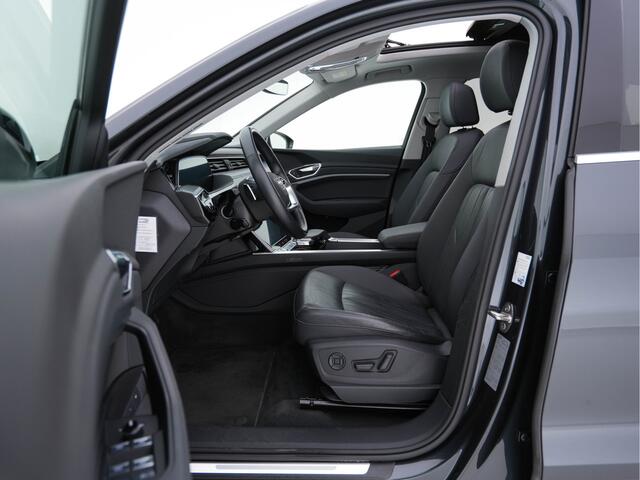 Audi e-tron 50 Quattro Advanced [ 3-Fase-11kW ] (INCL-BTW) *HEATPUMP | PANO | LEATHER | DIGI-COCKPIT | FULL-LED | MEMORY-PACK | KEYLESS | NAVI-FULLMAP | TOWBAR | SHIFTPADDLES | COMFORTSEATS | 20"ALU*