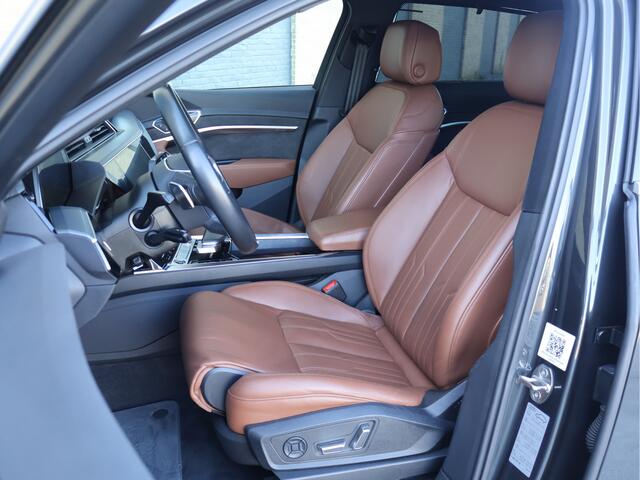 Audi e-tron 55 quattro Business Plus 95 kWh S-line Pano | Leder | 360° | Matrix | ACC | Memory | B&O | Lucht
