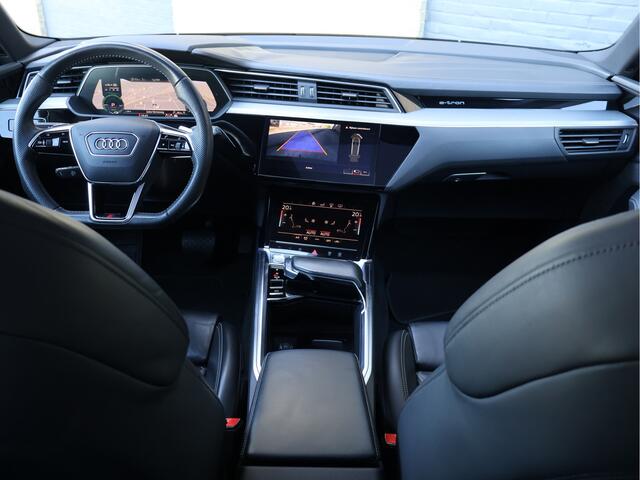 Audi e-tron e-tron 55 95 kWh 408PK quattro S-line Virtual Mirrors | Nightvision | 22" | Matrix | B&O | Pano | Lucht