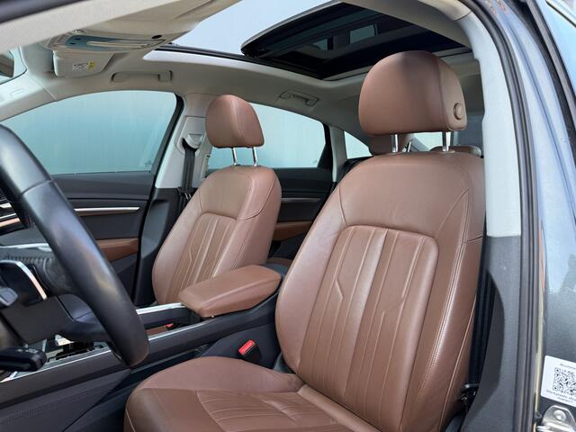 Audi e-tron Sportback BWJ 2021 55 quattro408 PK edition 95 kWh TREKHAAK | PANO | B&O | 360 CAM | FULL LED | ADAPTIVE CRUISE | SOH 91,1 | LEDER | STOELVERW. | ELEKTR. ACHTERKLEP | ELEKTR. STOELEN | HEAD-UP DISPLAY | NAVI | CLIMA | LMV | PDC