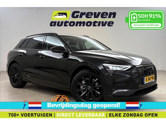 Audi e-tron 50 Quattro Black Edition 71 kWh | Snelladen | SOH 91% | Camera | Virtual | Memory | Cruise | Parkeersens.