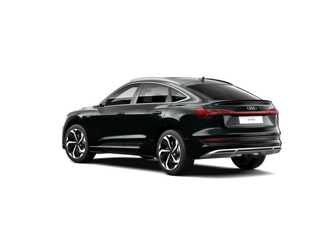 Audi e-tron Sportback 55 quattro S edition 95 kWh | 408 pk | SoH 100% | Trekhaak | Virtuele buitenspiegels | Panoramadak | Head-up display | Matrix LED koplampen |