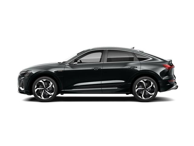 Audi e-tron Sportback 55 quattro S edition 95 kWh | 408 pk | SoH 100% | Trekhaak | Virtuele buitenspiegels | Panoramadak | Head-up display | Matrix LED koplampen |