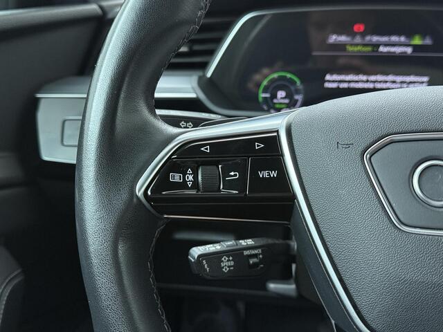 Audi e-tron 55 quattro Advanced edition Plus 95 kWh | 408 PK | SoH 100% | Adaptive cruise control | Luchtvering | Area view 360 | Stoelverwarming V+A | Dodehoek detectie |