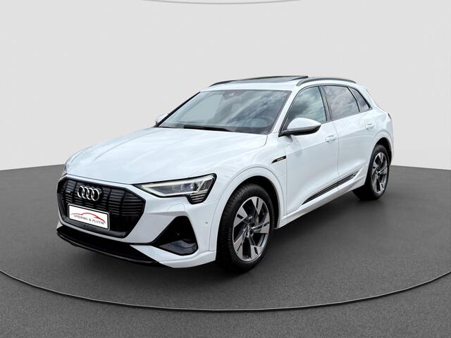 Audi e-tron 50 Quattro S-Line Black 71 kWh / 100% SOH | Pano | Luchtvering | Adaptive