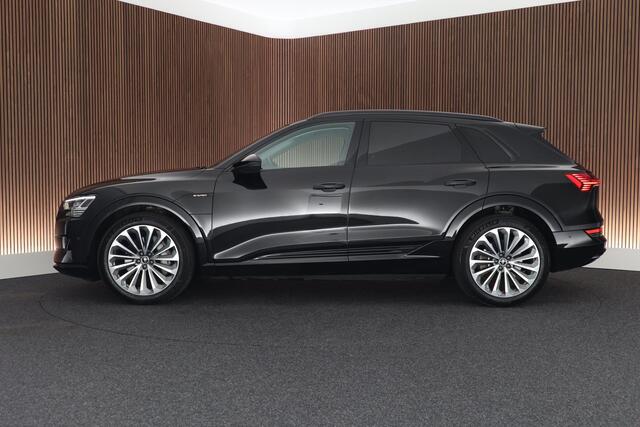 Audi e-tron 55 408pk Advanced edition Plus 95 kWh SOH 100% Trekhaak Leder Memory Stoelverwarming Luchtvering Navigatie