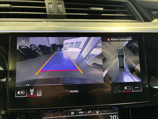 Audi e-tron Sportback 55 quattro 408pk S Edition 95 kWh · SOH 95,5% · Panoramadak · Luchtvering · 360 Camera · Leder Valcona · Head-Up Display · Elek. Stoelen + Geheugen Bestuurder ·