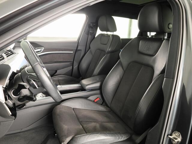 Audi e-tron 50 quattro S edition 71 kWh 313pk | Panoramdak | Elektrisch verstelbare stoelen met geheugen | B&O Soundsystem | Head up Display | Parkeercamera