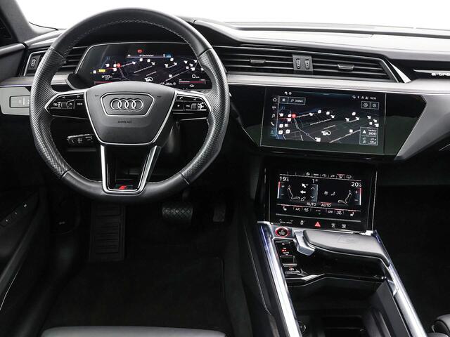 Audi e-tron Sportback S 503pk Quattro 95 kWh · SOH 99,2% · 360 Camera · Luchtvering · Panoramadak · Head-Up · Valcona Leder · Elek. Voorstoelen · 22'' Inch ·