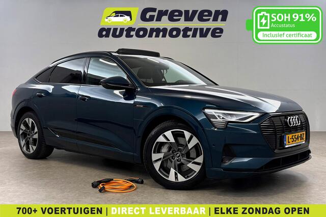Audi e-tron Sportback 50 Quattro Business edition Plus 71 kWh | Snelladen | SOH 91% | Pano | Sfeer | Memory | Virtual | Cruise | Carplay | NAP