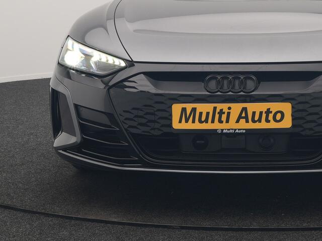 Audi e-tron GT 93 kWh 476pk Dealer O.H | Panodak | Head Up | Adaptive Cruise | 360 Camera | Laser LED | Bang & Olufsen | Lederen Sportstoelen Memory & Ventilatie | Keyless | Blis | Stuur & Stoelen Verwarmd | Navigatie | Virtual | DAB | 20"L.M |