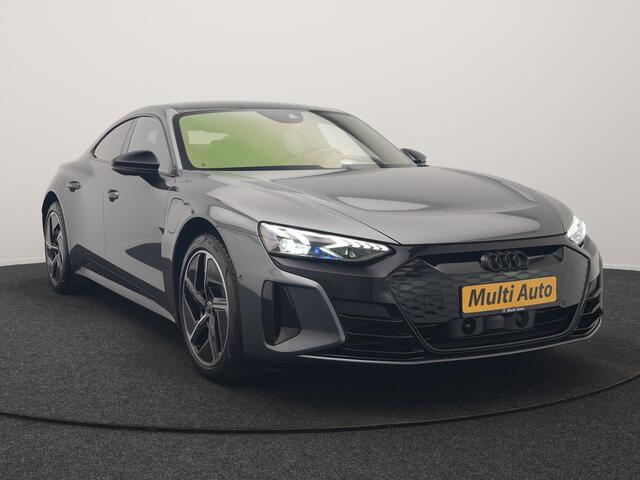 Audi e-tron GT 93 kWh 476pk Dealer O.H | Panodak | Head Up | Adaptive Cruise | 360 Camera | Laser LED | Bang & Olufsen | Lederen Sportstoelen Memory & Ventilatie | Keyless | Blis | Stuur & Stoelen Verwarmd | Navigatie | Virtual | DAB | 20"L.M |