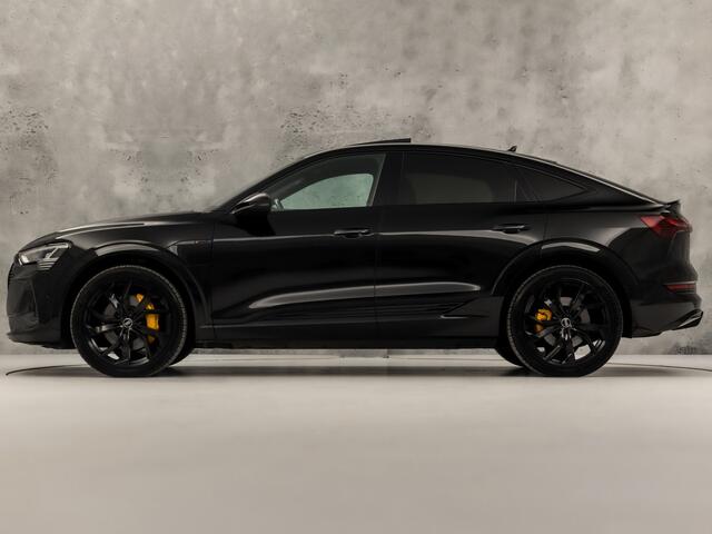 Audi e-tron 50 quattro 71 kWh S-Line Sport 313Pk Automaat (PANORAMADAK, LUCHTVERING, APPLE CARPLAY, GROOT NAVI, CAMERA, SFEERVERLICHTING, ELEK SPORTSTOELEN, STOELVERWARMING, GETINT GLAS, ADAPTIVE CRUISE, NIEUWSTAAT)