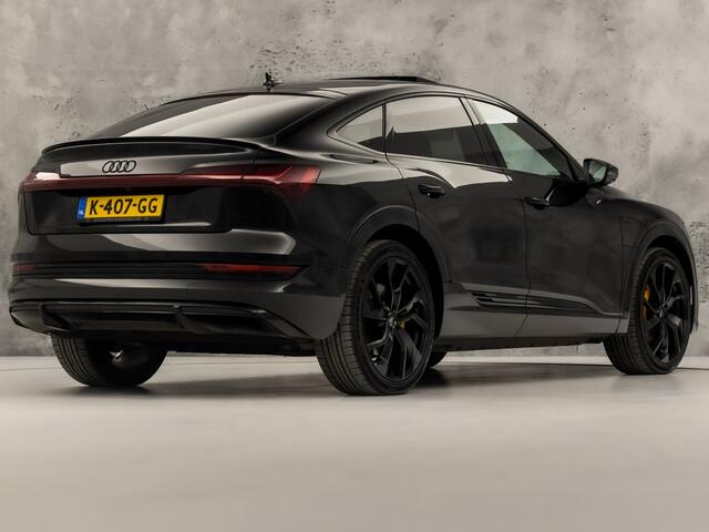 Audi e-tron 50 quattro 71 kWh S-Line Sport 313Pk Automaat (PANORAMADAK, LUCHTVERING, APPLE CARPLAY, GROOT NAVI, CAMERA, SFEERVERLICHTING, ELEK SPORTSTOELEN, STOELVERWARMING, GETINT GLAS, ADAPTIVE CRUISE, NIEUWSTAAT)