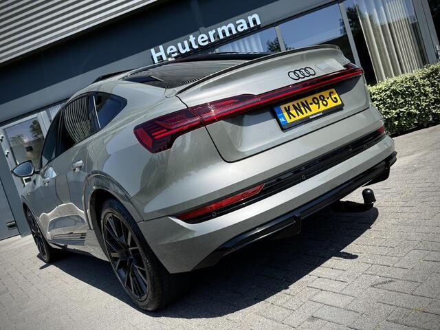 Audi e-tron Sportback 50 Quattro S Black edition Pano/ Trekhaak/ 95% SOH