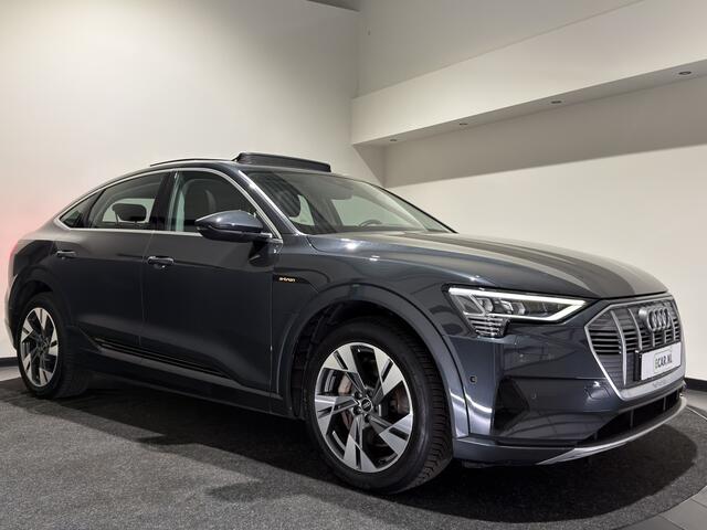 Audi e-tron Sportback 55 quattro Business edition Plus 95 kWh Leder interieur | Pano dak | Trekhaak | Soh (batterijcheck) Waarde 92,3 %