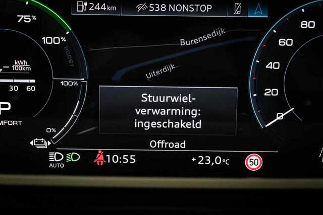 Audi e-tron 55 quattro Advanced edition 95 kWh | SOH 98% | PANORAMADAK | B&O DAB | 360 CAMERA | TREKHAAK | 21"