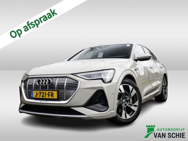 Audi e-tron Sportback 55 quattro S edition 95 kWh 3-Fase 2e-Eig. & Dealer-Onderh. BOVAG-Garantie. NL-Auto.