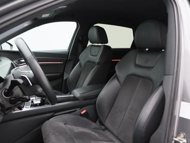 Audi e-tron 55 quattro Business edition Plus 95 kWh 409 Pk | S-Line Interieur | Afneembare Trekhaak | Head-Up Display | Stoelverwarming voor & achter | 4-Zone Airco | 21 Inch
