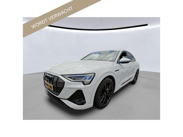 Audi e-tron Sportback 55 quattro S-Line 95 kWh RS Leer 360gr cam B&O Trekhaak