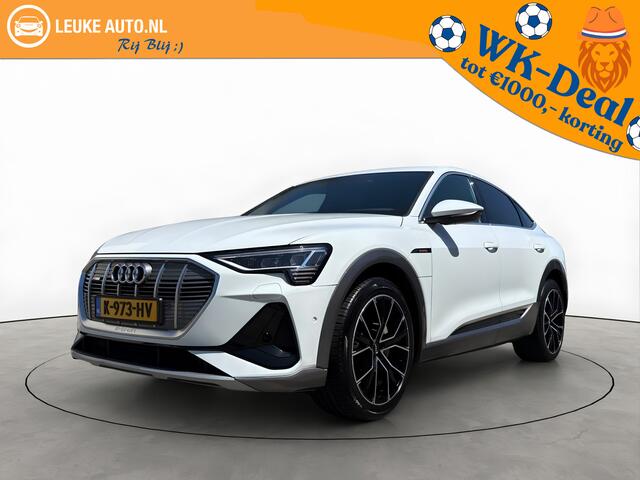 Audi e-tron Sportback 50 quattro S edition 71 kWh Bang&Olufsen Memory Alcantara