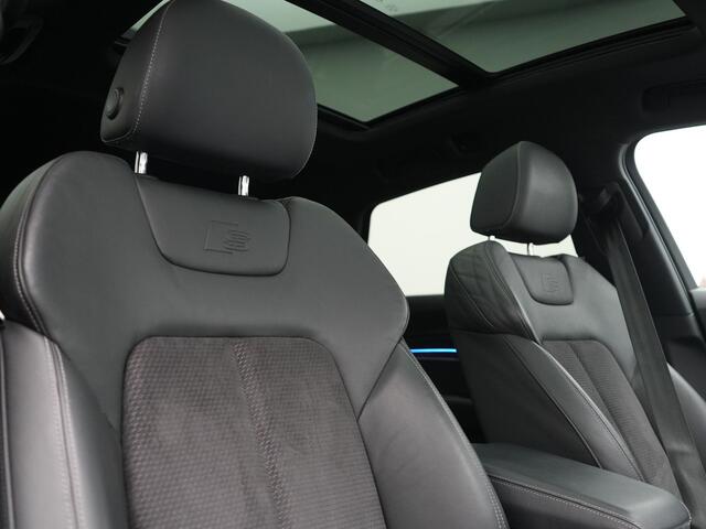 Audi e-tron 50 Quattro S Line 71 kWh 313pk Dealer O.H. | Panodak | Luchtvering | Head Up | Adaptive Cruise | Bang & Olufsen | Camera | Matrix LED | Alcantara Sportstoelen Memory & Verwarmd | Sfeerverlichting | Apple Carplay | Keyless | Blis |