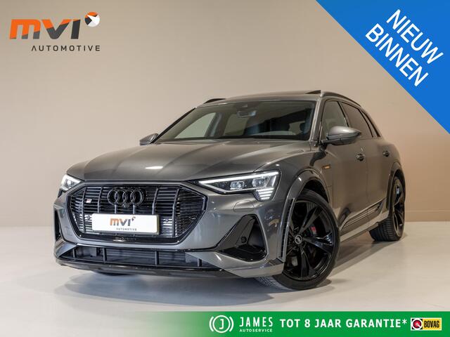 Audi e-tron S quattro 95 kWh SOH 89% / 503pk / NAP / Panorama dak / Rondomzicht camera / Kuipstoelen /