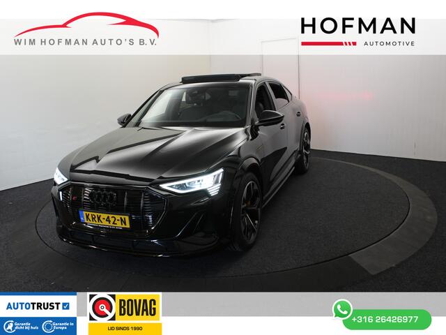Audi e-tron Sportback S quattro 95 kWh 504 pk SOH 97% Pano 360° Camera Head up El-a-klep Memory Seat