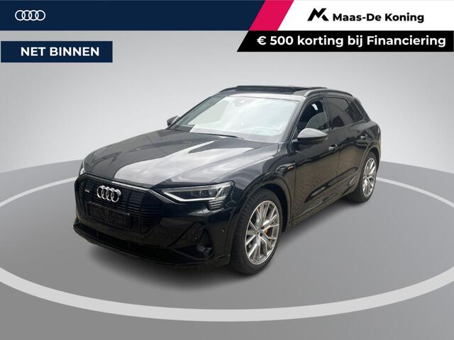 Audi e-tron 55 quattro 408pk S edition · Panoramadak · Luchtvering · 360 Camera · Apple/Android Car Play · Stoelverwarming · 21'' Inch ·