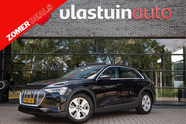 Audi e-tron 55 quattro edition 95 kWh SOH 91%, Panoramadak, Leer, Trekhaak afneembaar,