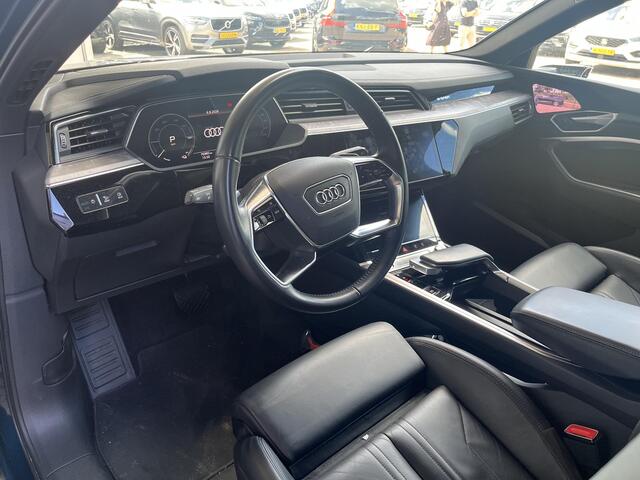 Audi e-tron e-tron 55 quattro advanced Pro Line Plus 95 kWh Luchtvering, Leder, 22''inch, Memory, 360Camera, B&O