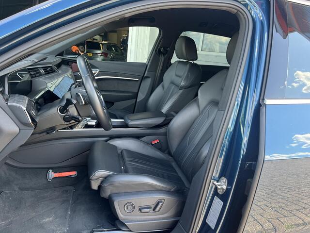 Audi e-tron e-tron 55 quattro advanced Pro Line Plus 95 kWh Luchtvering, Leder, 22''inch, Memory, 360Camera, B&O