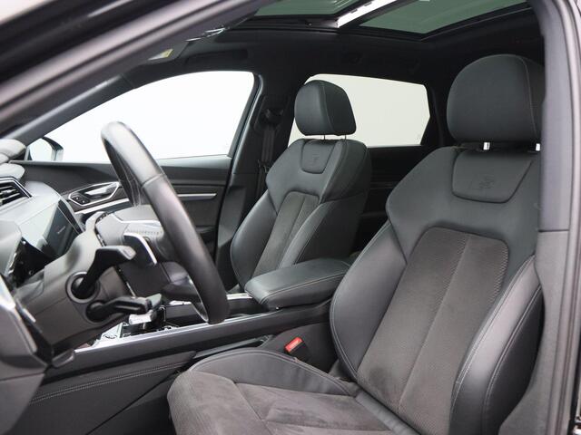 Audi e-tron 55 quattro S edition 95 kWh 408 Pk | Stoelverwarming | Panoramadak | Luchtvering | Adaptive Cruise | Camera | CarPlay | 20 inch | 93.779 Km !!