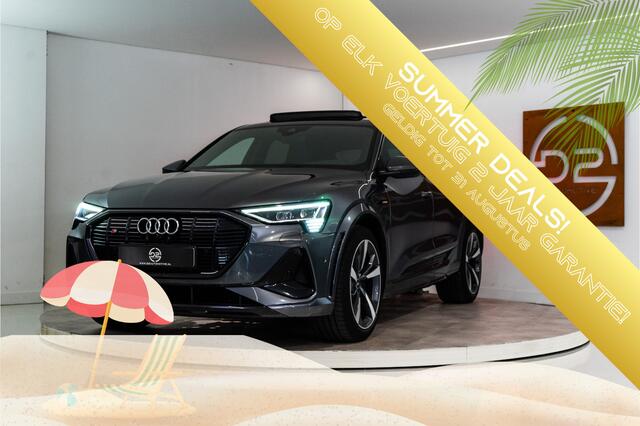Audi e-tron Sportback S Quattro 95 kWh 504PK | Pano | Sfeer | B&O | ACC | Leder | 12 MND Garantie