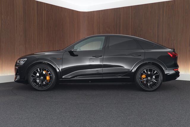 Audi e-tron Sportback 55 quattro 408pk S edition 95 kWh Leder Camera B&O Stoelverwarming Cameraspiegels HUD 2x S-Line