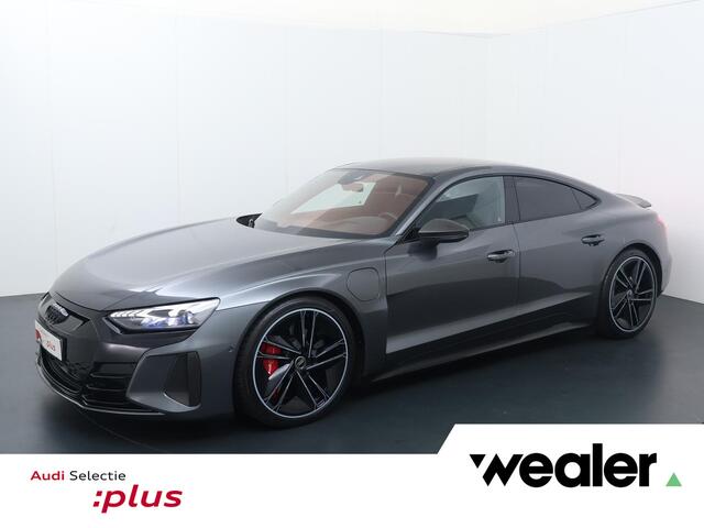 Audi e-tron RS GT 93 kWh | 598 PK | SoH 100% | Automaat | Adaptive Cruise Control | Keramische remschijven | Head-up Display | 360 graden camera | Stoelverwarming + verkoeling + massage | Carbon delen exterieur + Interieur | S Line |