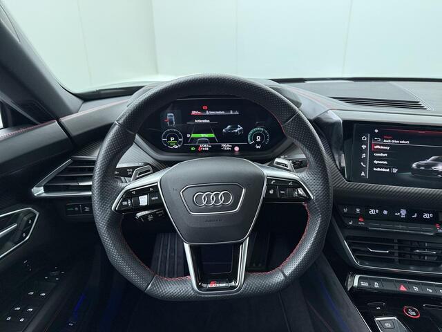 Audi e-tron RS GT 93 kWh | 598 PK | SoH 100% | Automaat | Adaptive Cruise Control | Keramische remschijven | Head-up Display | 360 graden camera | Stoelverwarming + verkoeling + massage | Carbon delen exterieur + Interieur | S Line |