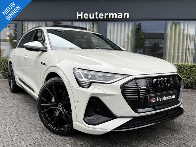 Audi e-tron 50 Quattro S line Black Edition/Pano/Krijt/96%SOH